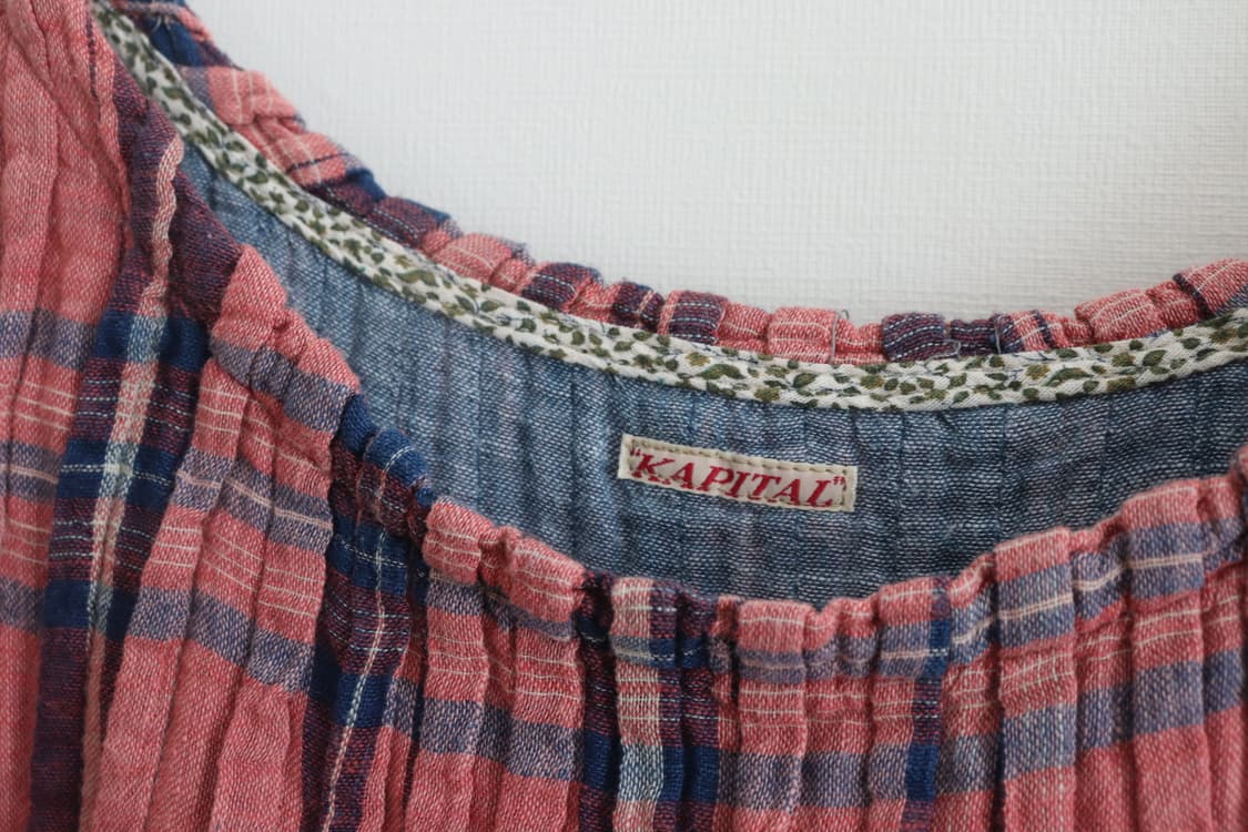 [Kapital] Check Tunic Dress 상품이미지9