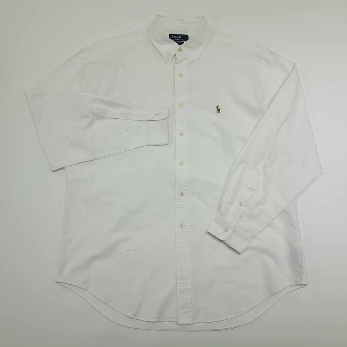 CN904 XL 폴로 랄프로렌 화이트 긴팔 셔츠 남방 상품이미지2