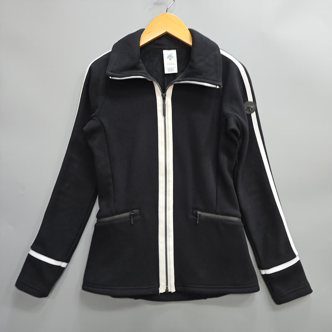 데상트 여성 기모플리스 집업 스키 미들레이어 85 상품이미지2