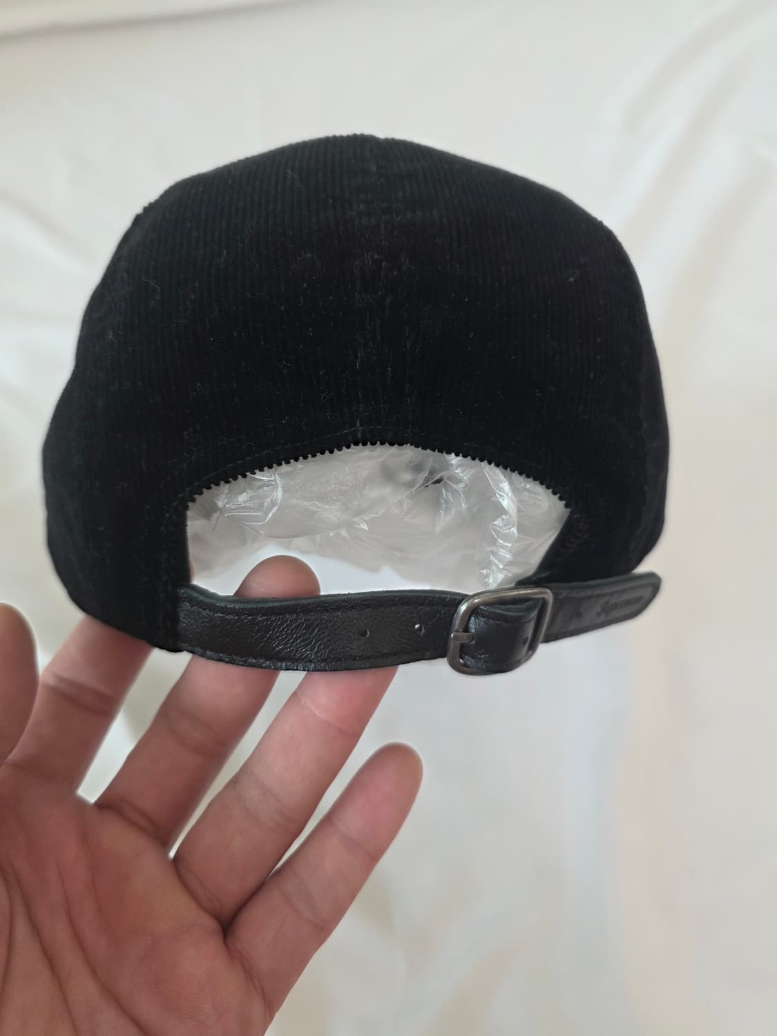 슈프림 코듀로이 캠프캡 블랙 상품이미지2