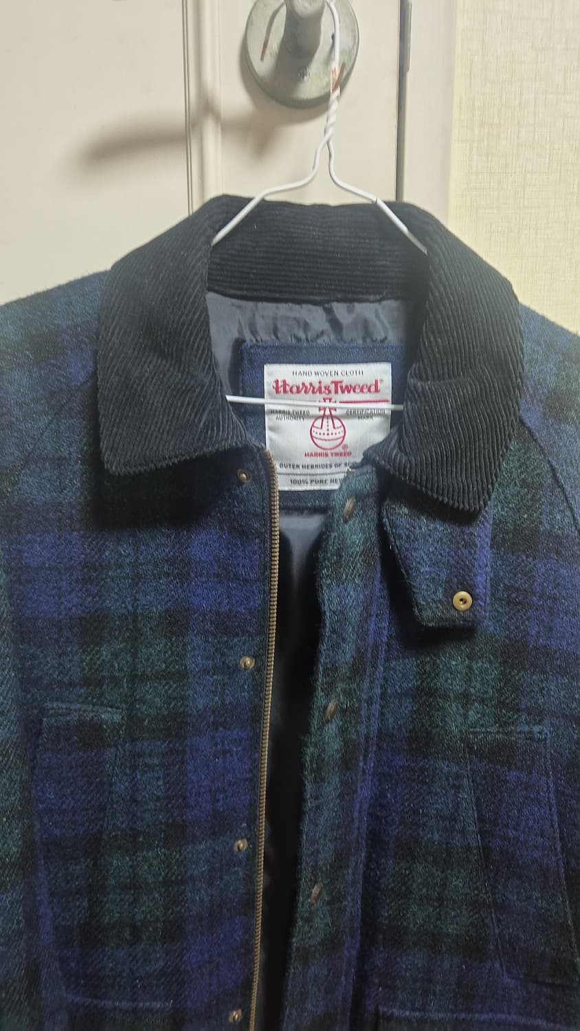 빈폴 해리스트위드 체크 필드 점퍼 95사이즈 상품이미지4