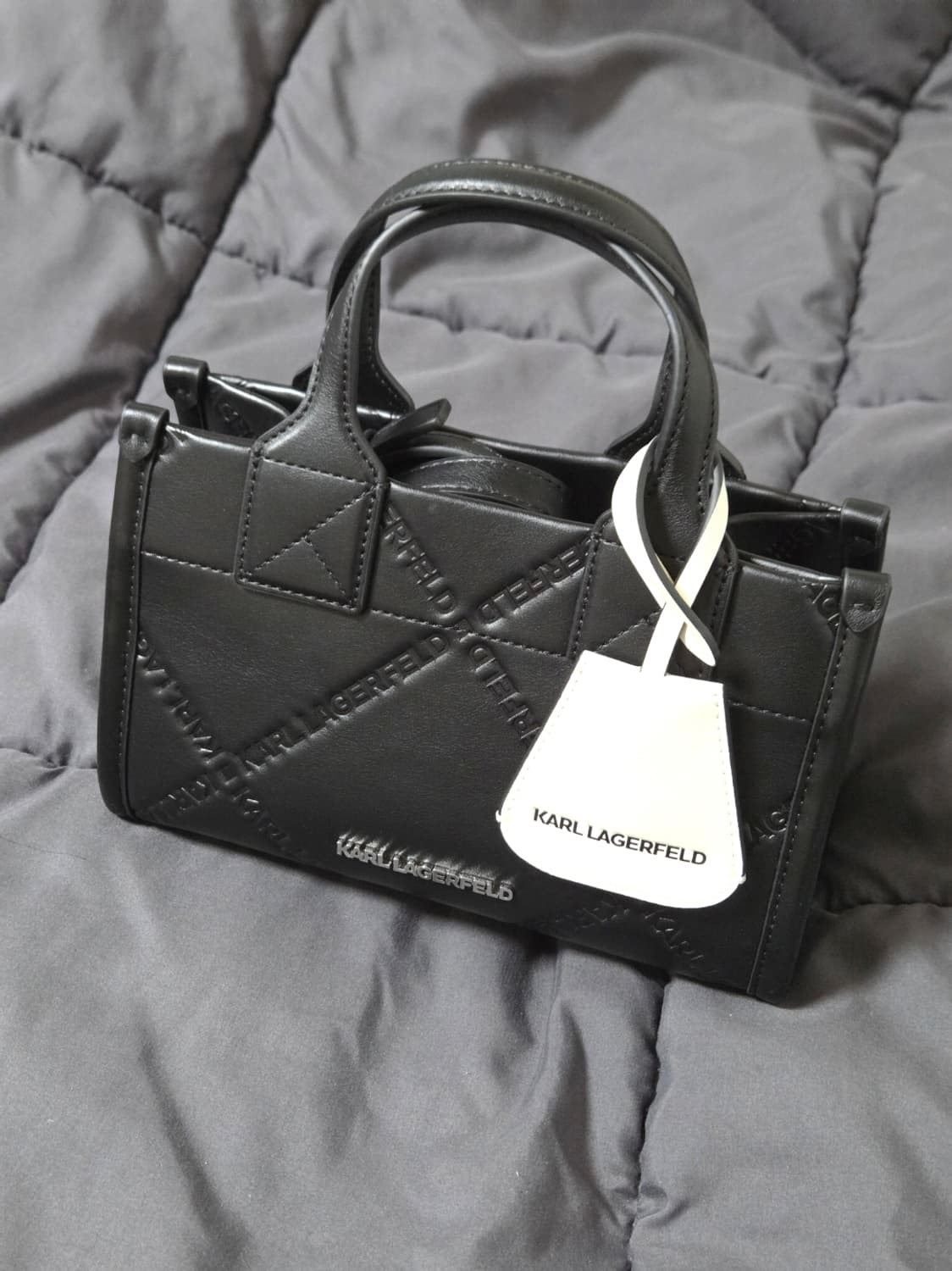 칼라거펠트 미니 토트백 (새상품) 상품이미지3