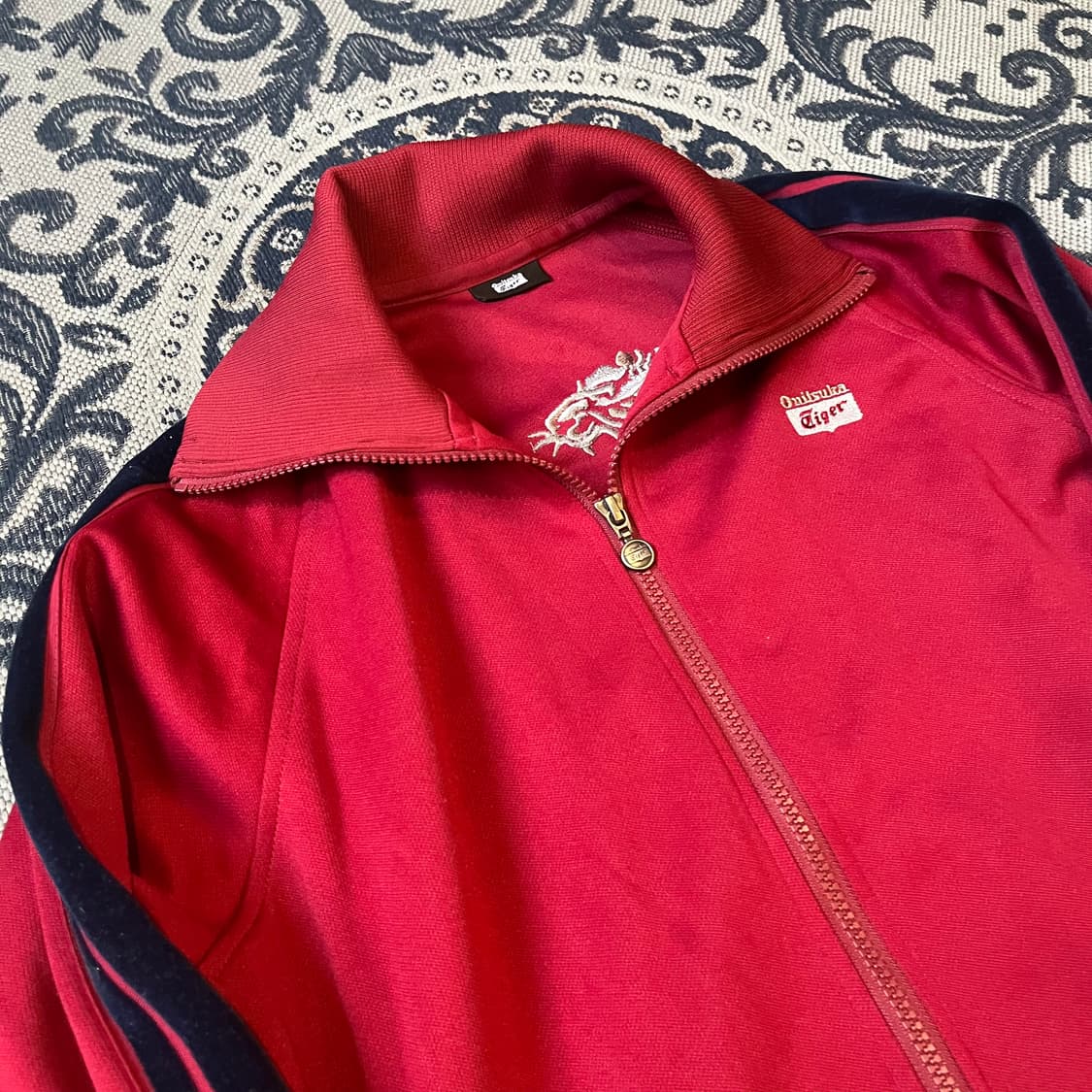 L 오니츠카타이거 호랑이 자수 져지/W2235 상품이미지2