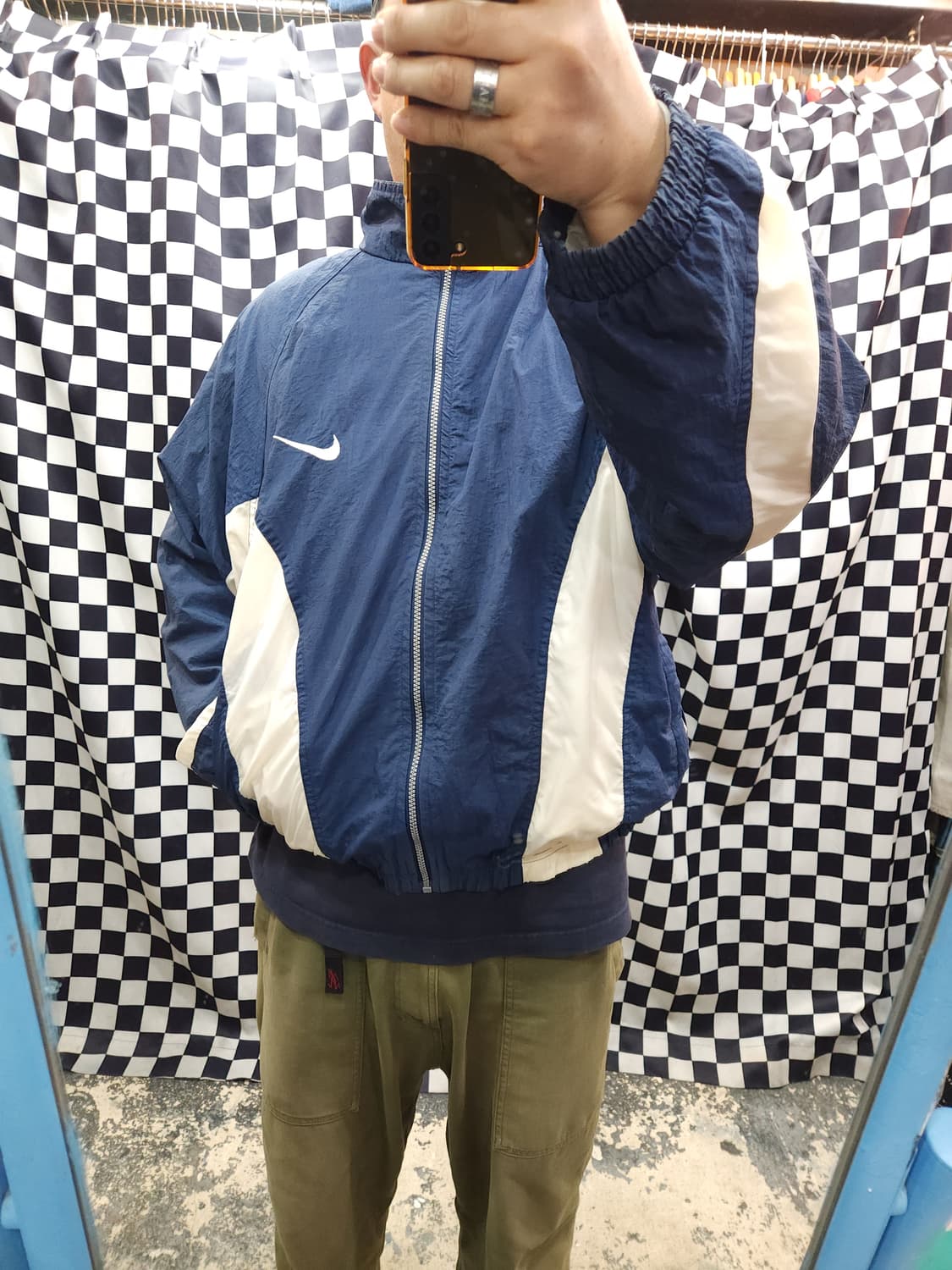 나이키 90s 빅스우시 오버핏 바람막이 자켓

 상품이미지10