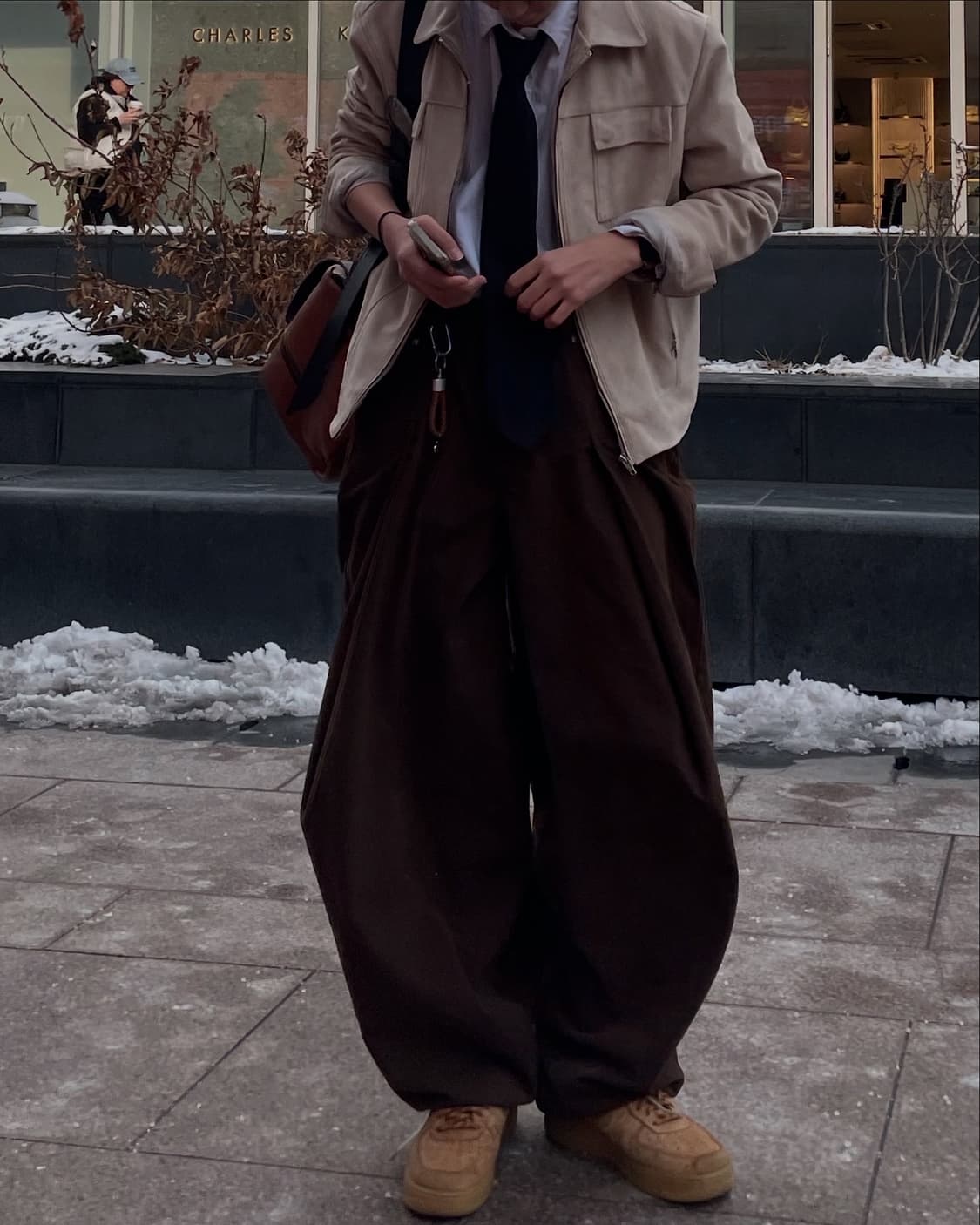 브라운 벌룬팬츠  상품이미지2