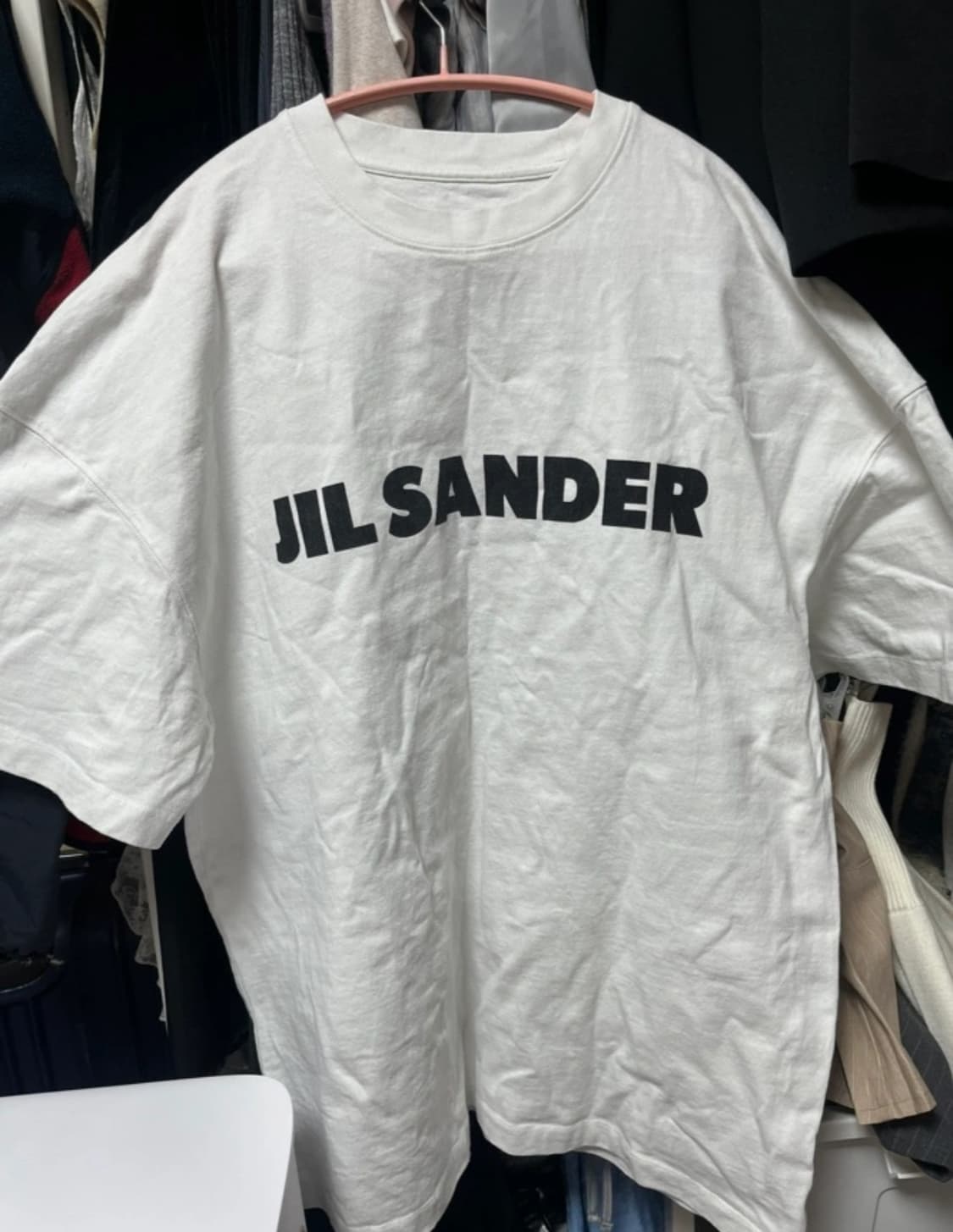 질샌더 로고 반팔 티셔츠 상품이미지1