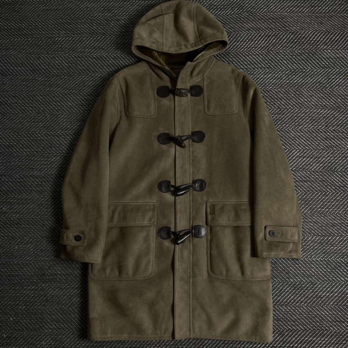 리바이스 USA 오리지날 스웨이드 양털 더플 롱코트y 3260 상품이미지2