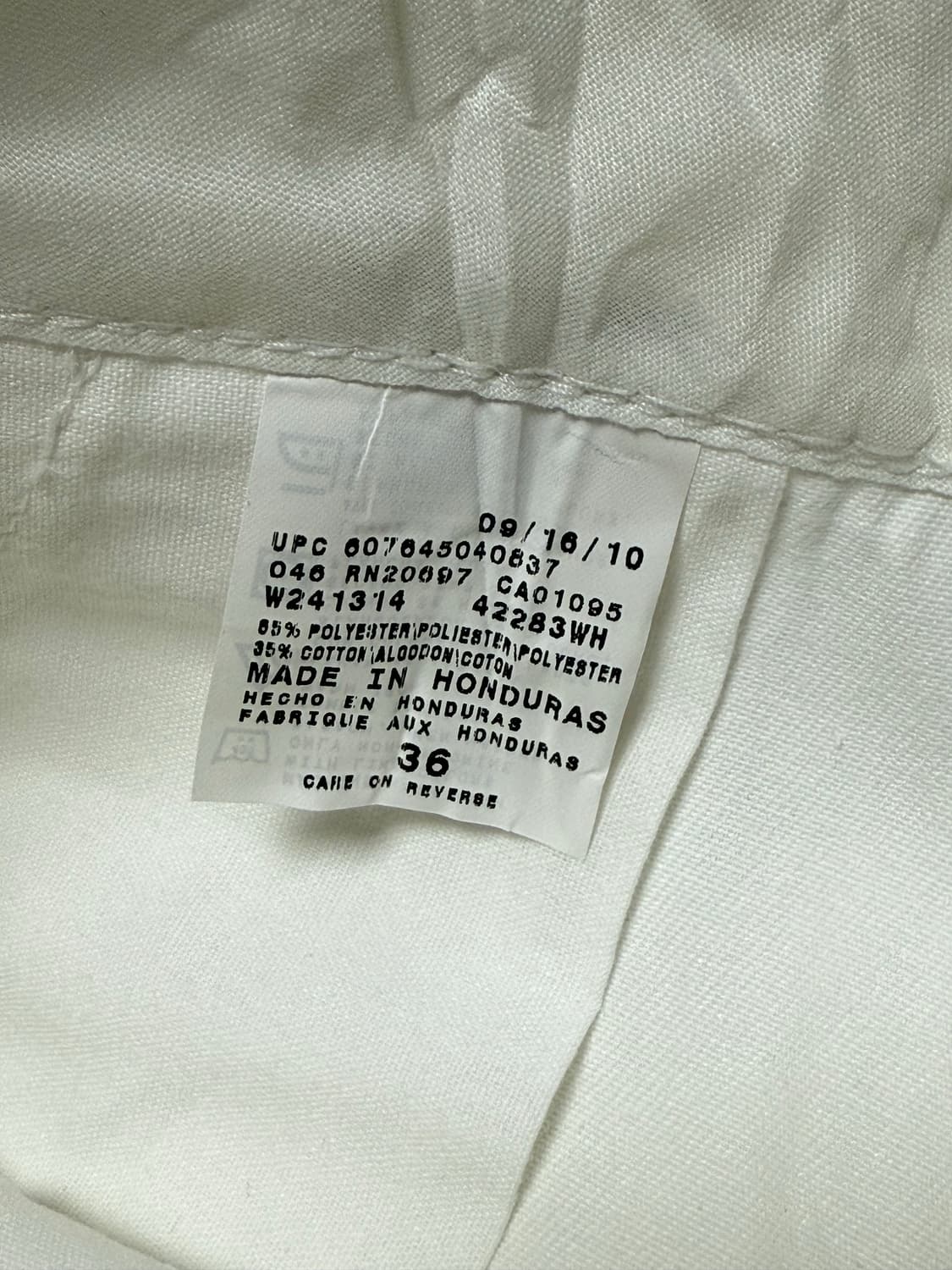 [데드스탁] 디키즈 버뮤다 팬츠 화이트 36 상품이미지8