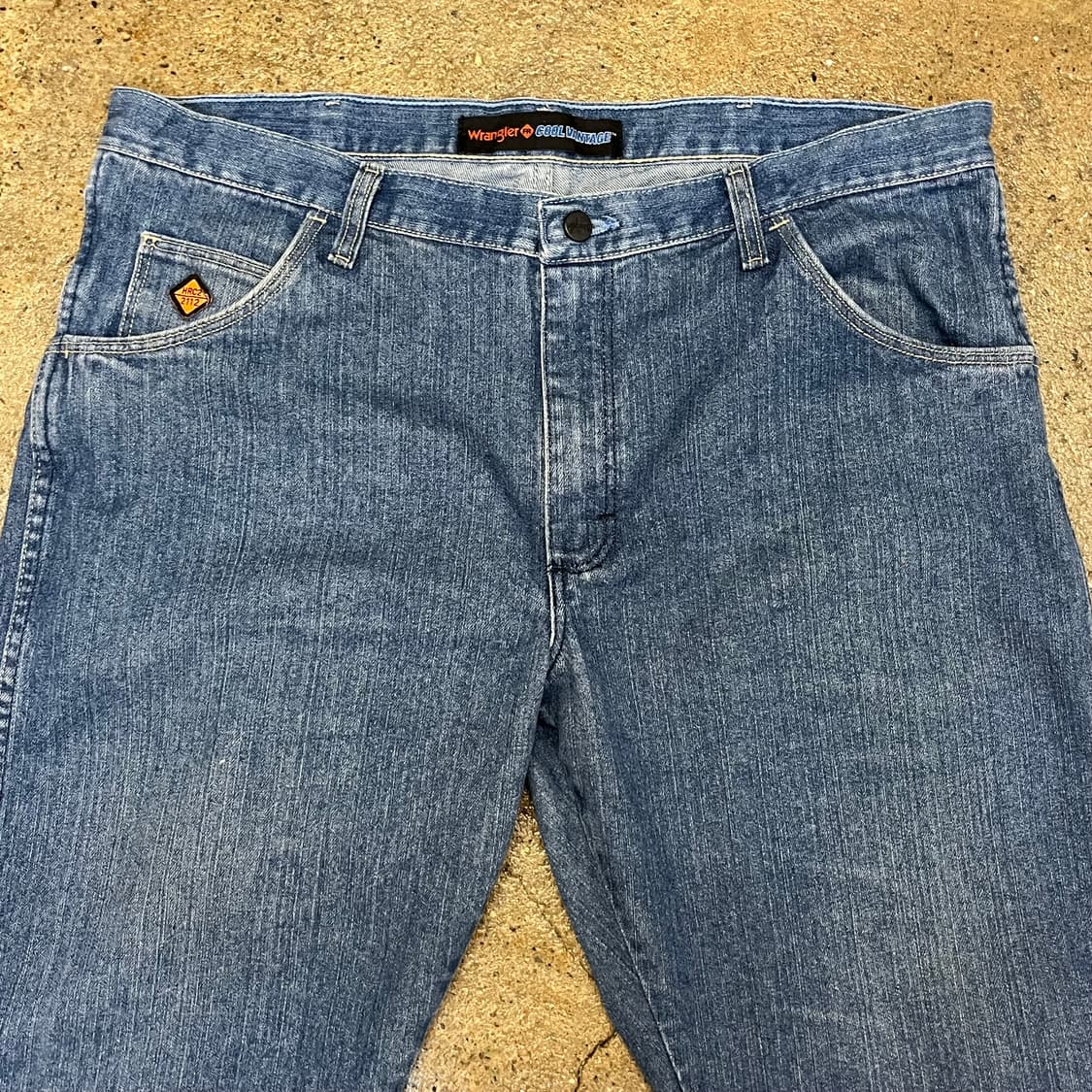 미국 빈티지 랭글러 남성 빅사이즈 데님 청바지 상품이미지3
