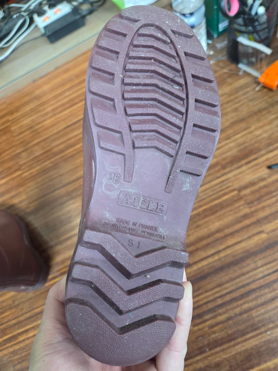 에이글 안감플리스 방한 롱 부츠 36 230 상품이미지5