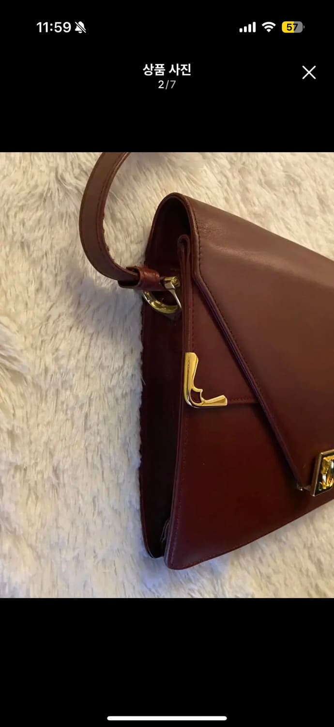 까르띠에 보르도 금장 크로스백 상품이미지2