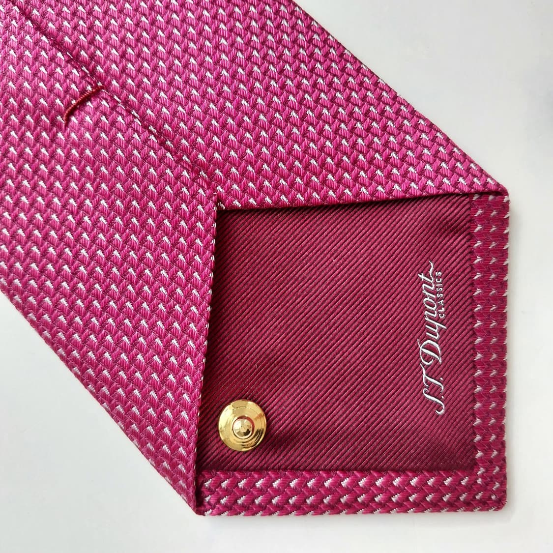 듀퐁 실크 와인 텍스처 넥타이 8.3cm A+등급 K2167
 상품이미지8