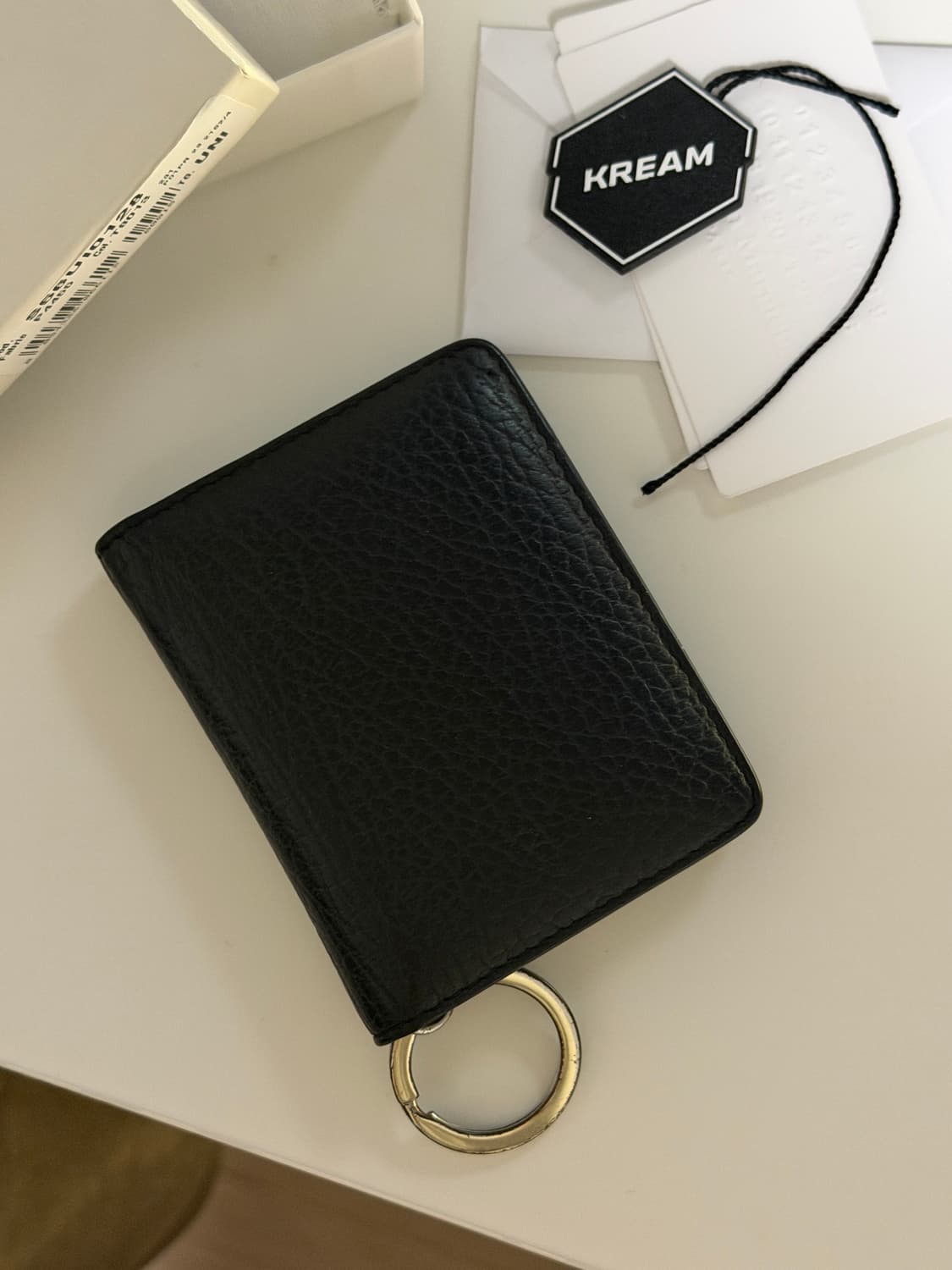 메종 마르지엘라 키링 지갑 블랙 상품이미지3