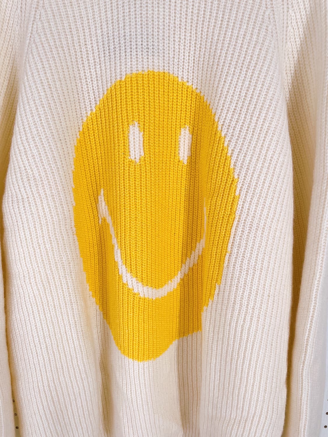 (정품/새상품) 조슈아 X 스마일 스마일 로고 루즈핏 니트 상품이미지2