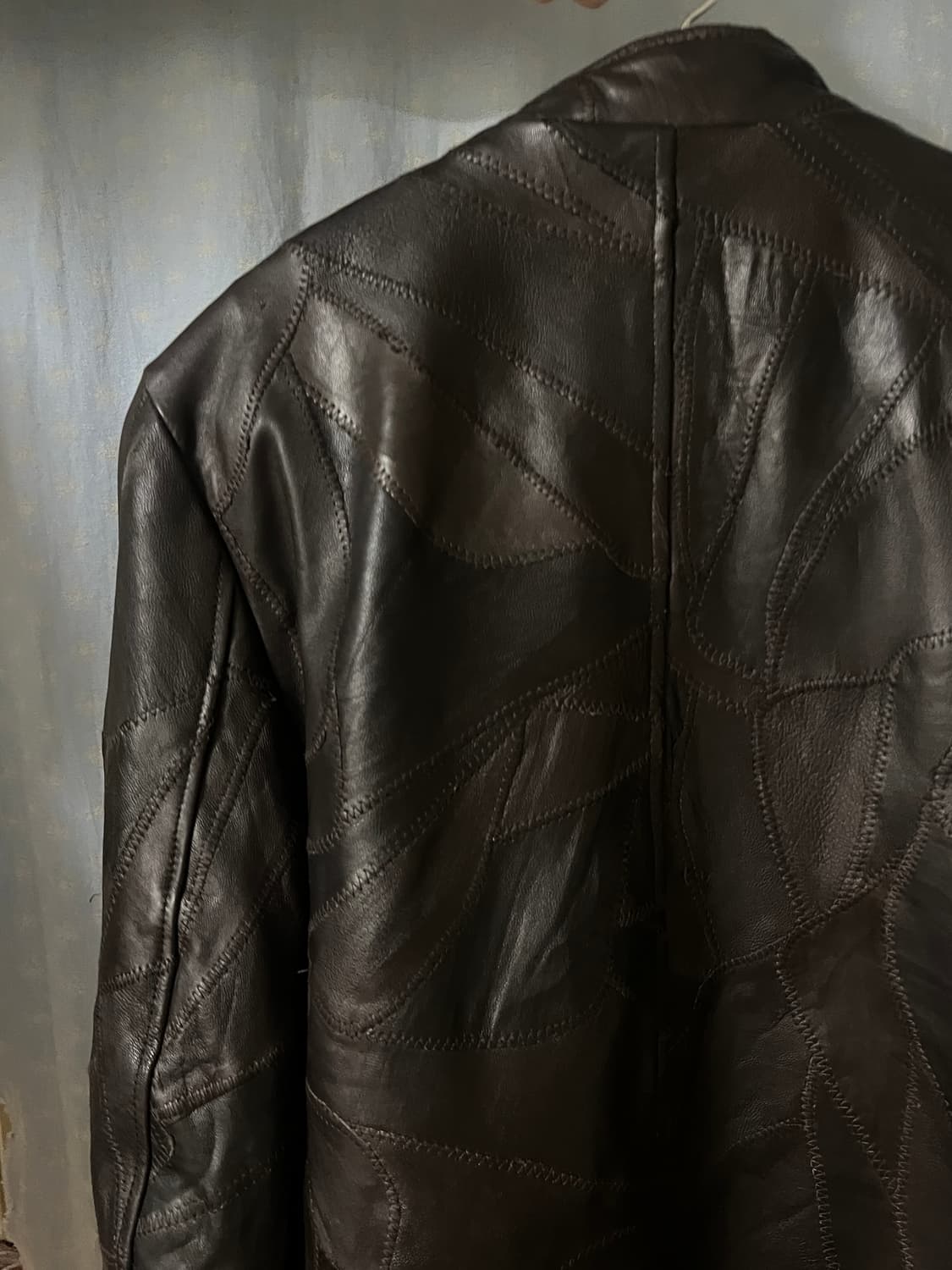 크롬하츠맛 일본 빈티지 램스킨 아티잔 레더자켓 M 상품이미지4