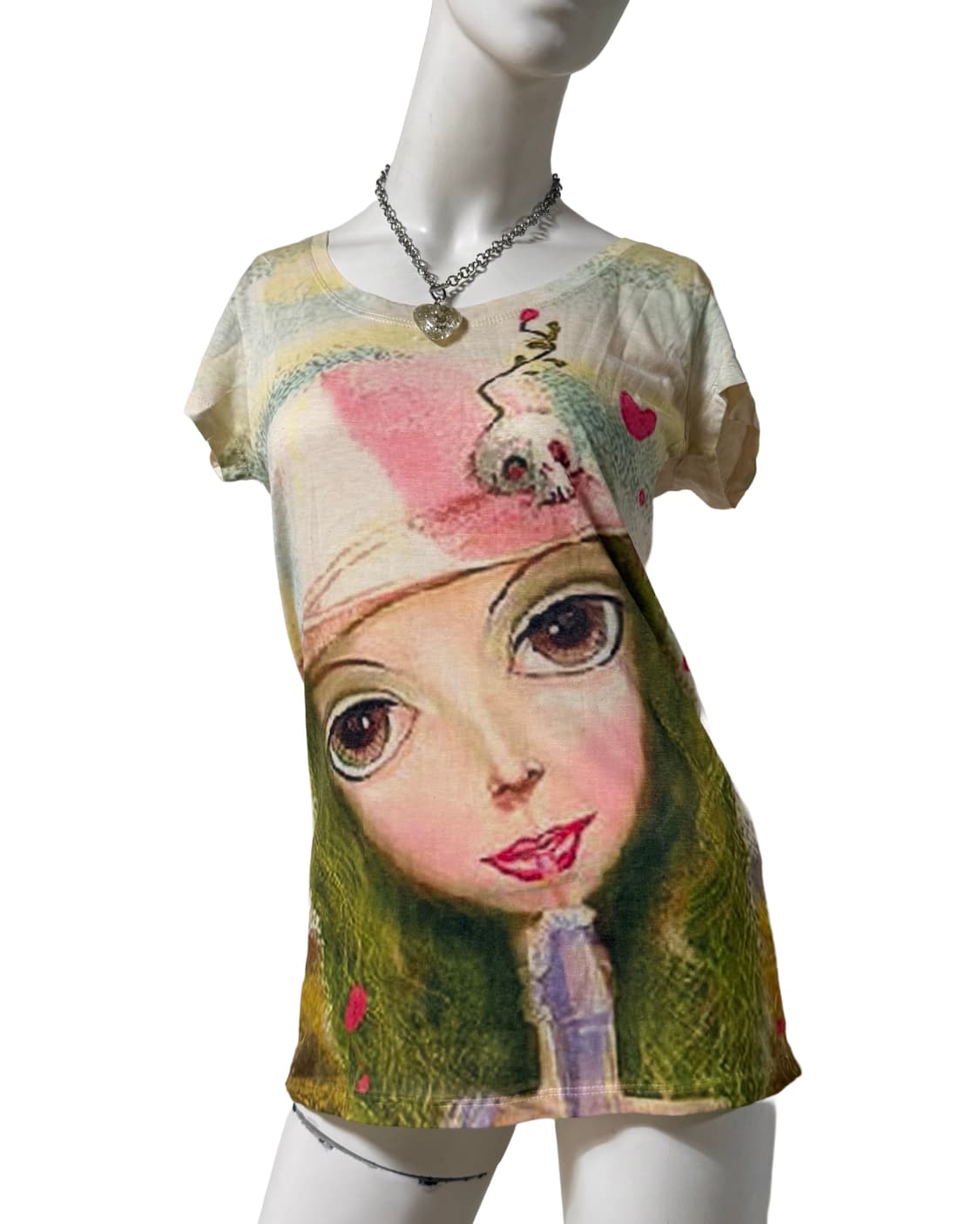 빈티지 y2k kitsch 탑 상품이미지1