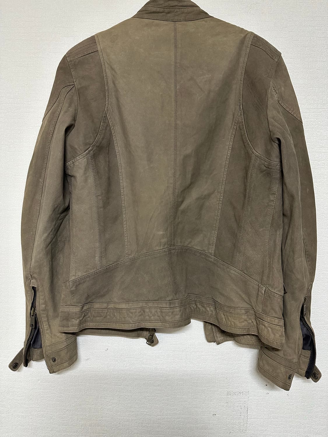 pulp fiction 펄프픽션 멀티집 램스킨 자켓 상품이미지2