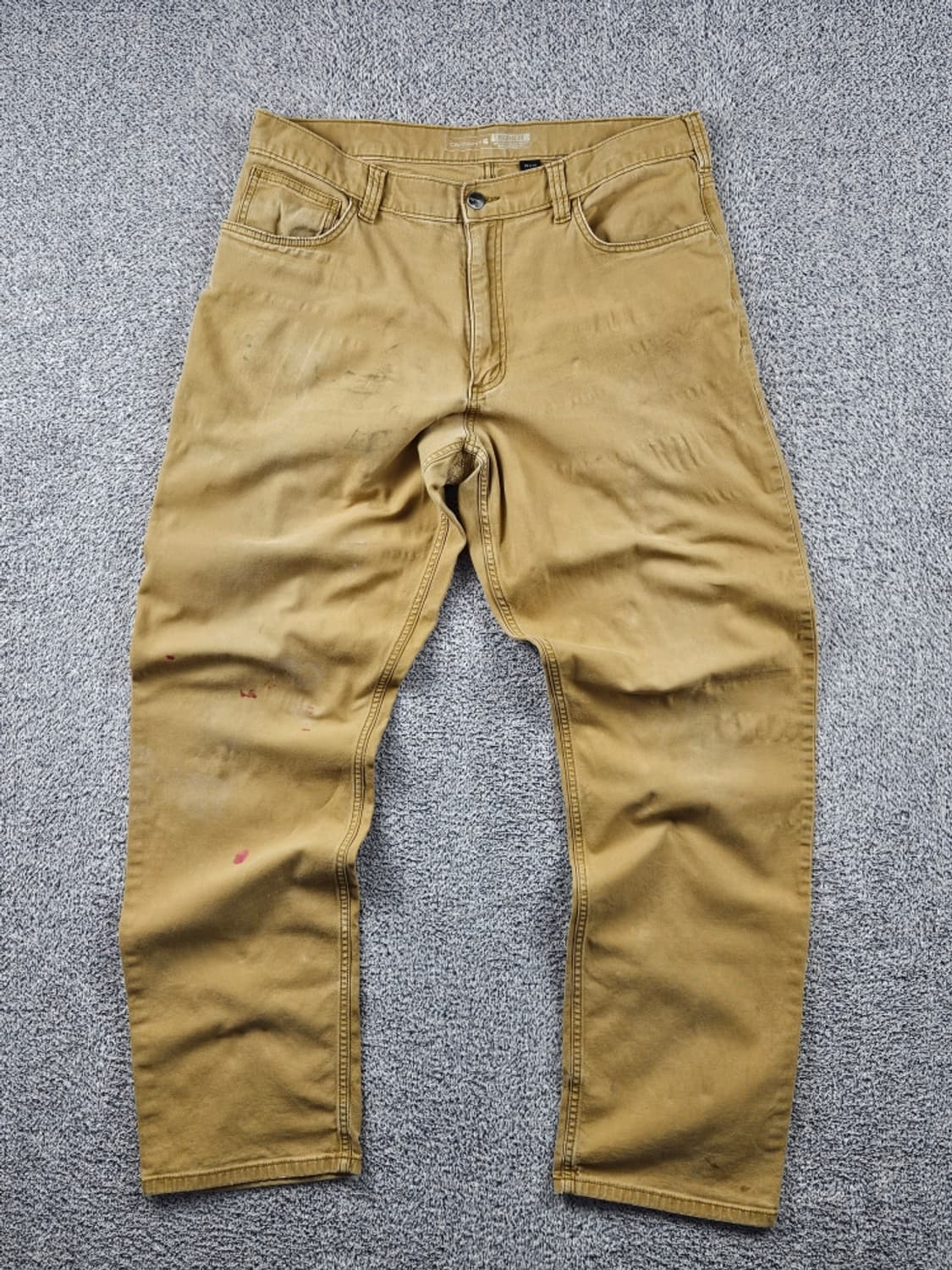 칼하트 리페어 커스텀 코튼캔버스 카펜터 워크 팬츠(36X34)/10770 상품이미지1