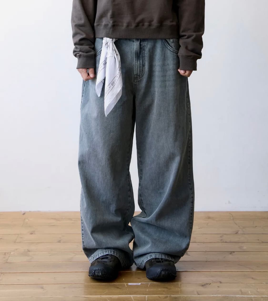 TCM washed denim pants (sky blue) 상품이미지4