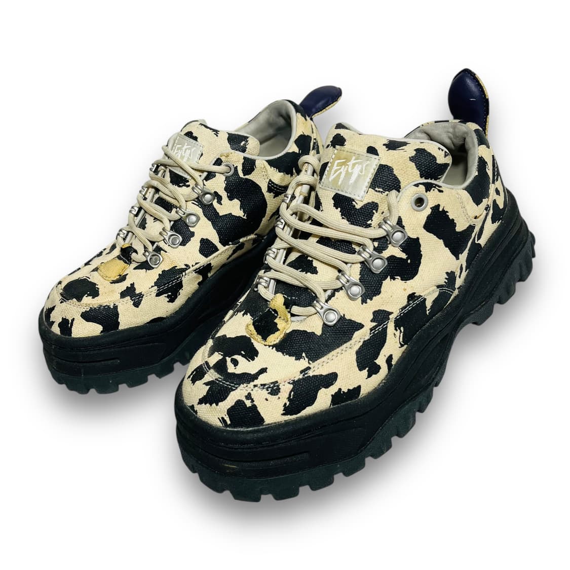 이티스 19ss 엔젤 레오파드 프린트 플랫폼 슈즈 상품이미지4
