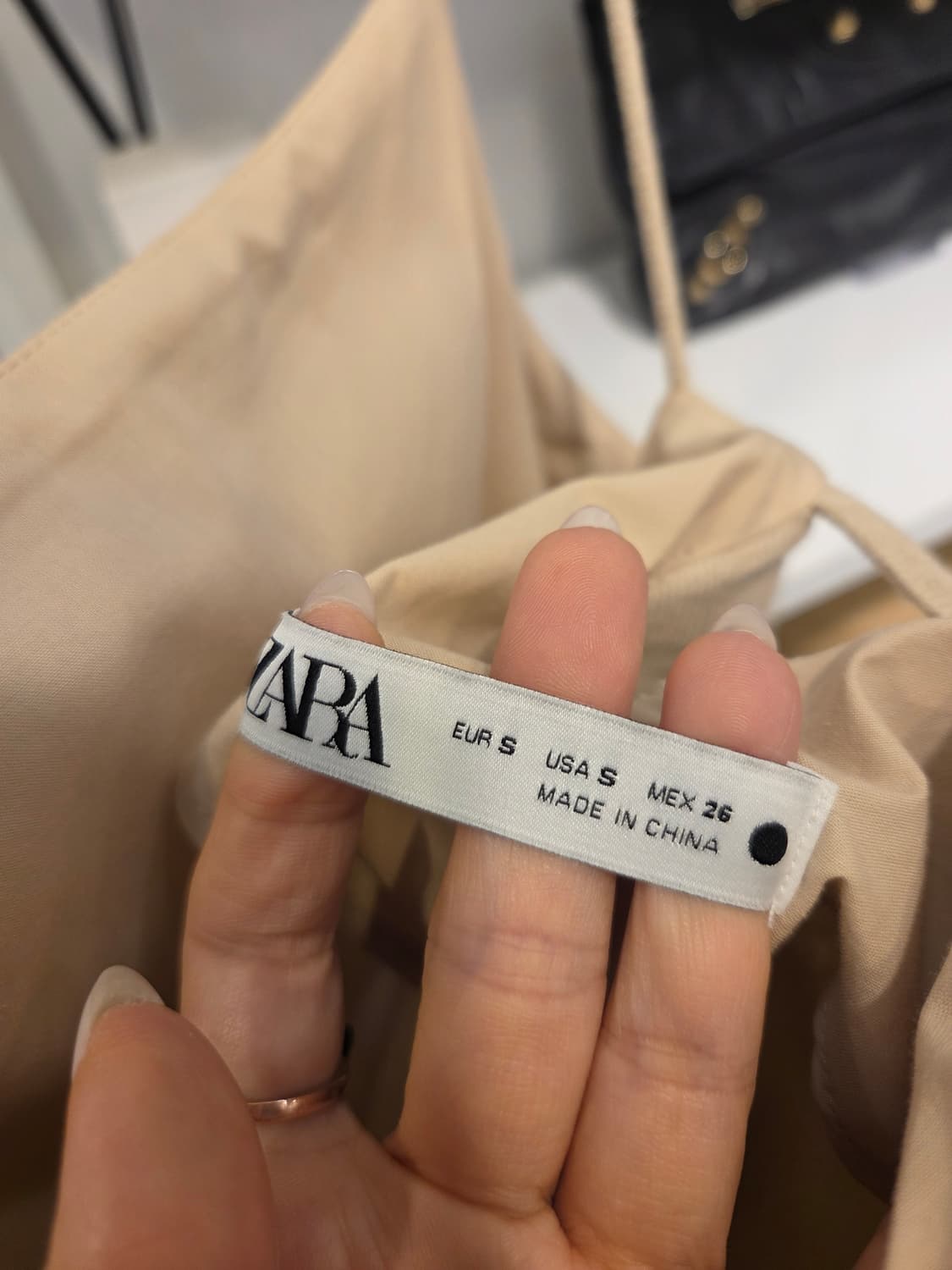자라 진주 린넨 원피스 뷔스티에 상품이미지7