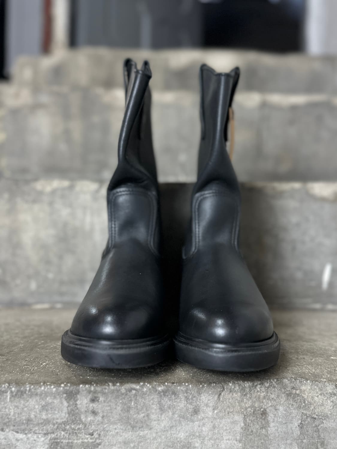 00's OG USA Made 레드윙 1143 페코스 블랙 웨스턴 부츠 상품이미지6