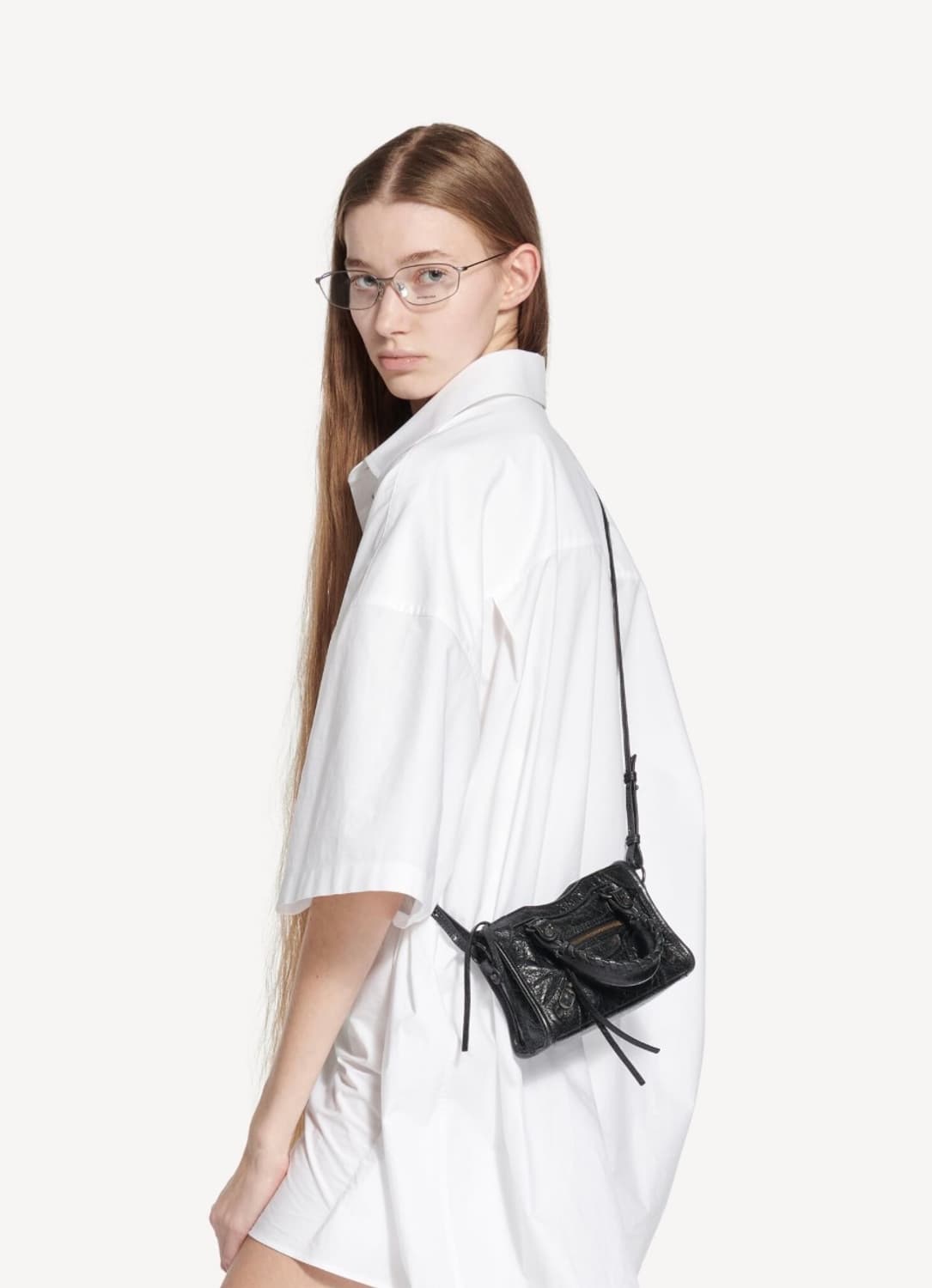 [새상품급 정품] 발렌시아가 르 시티 모터백 나노 블랙 상품이미지10