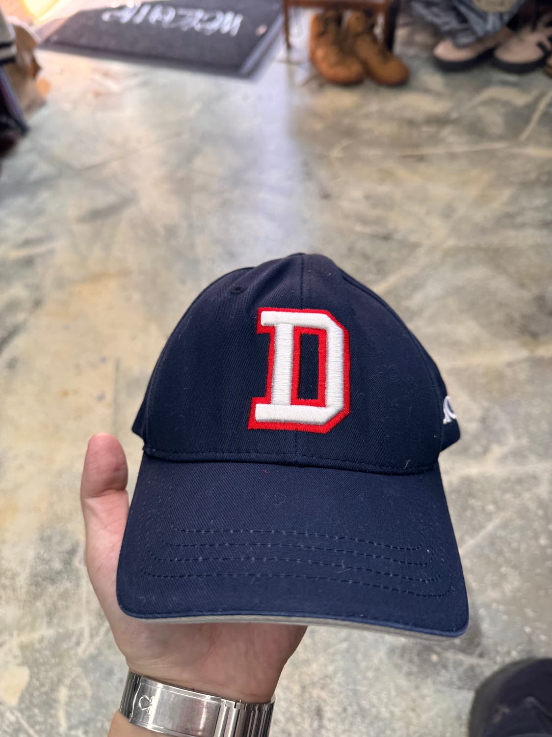 두산베어스 올드베어 모자 2개일괄  상품이미지1