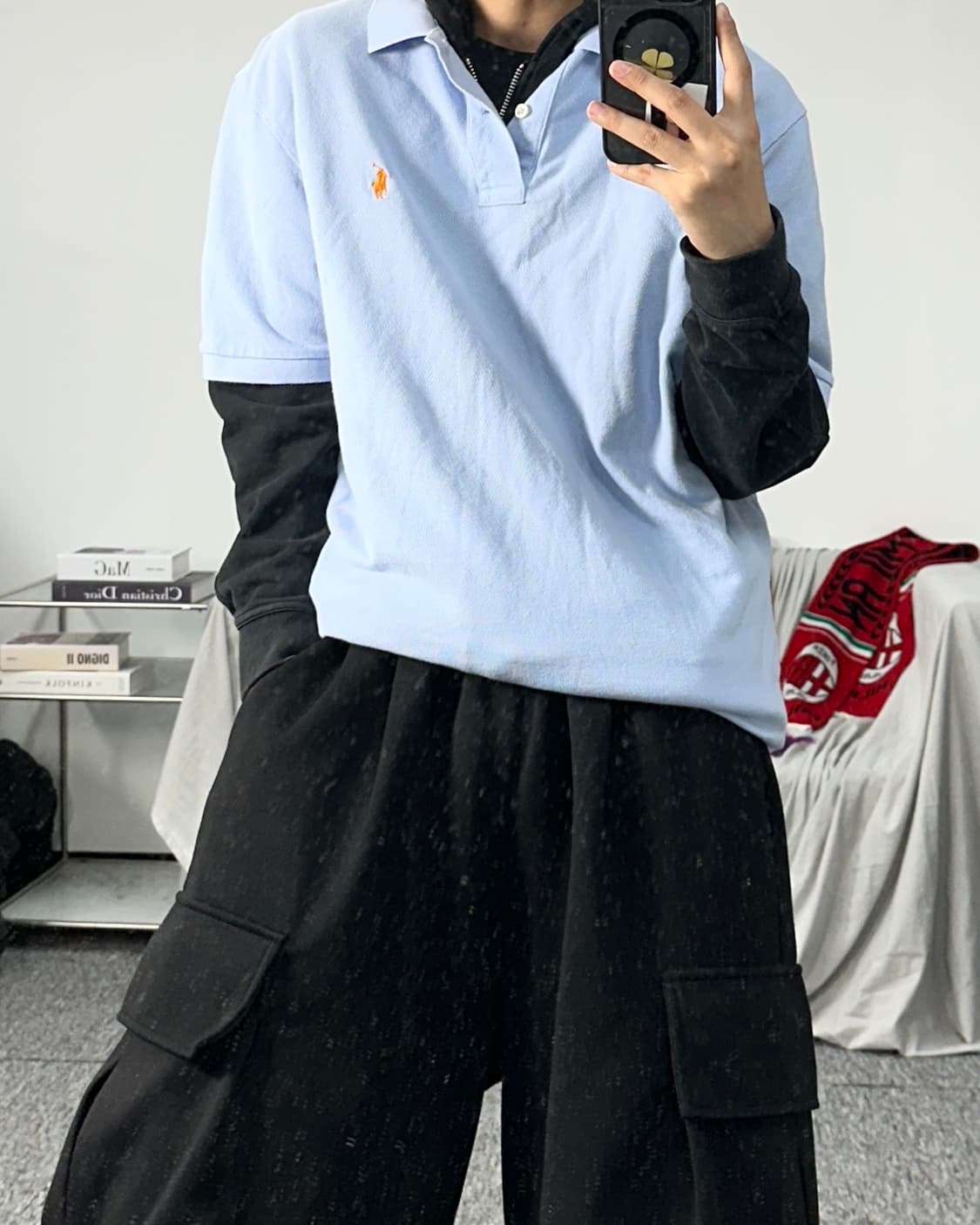 폴로 랄프로렌 스카이블루  pk L 상품이미지3