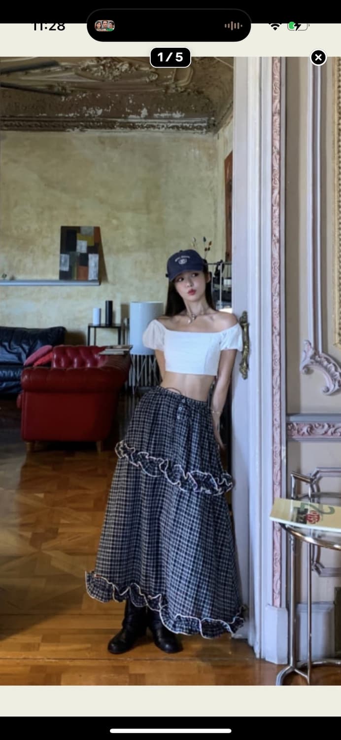 서쿠키 플라카 31 롱스커트  상품이미지1