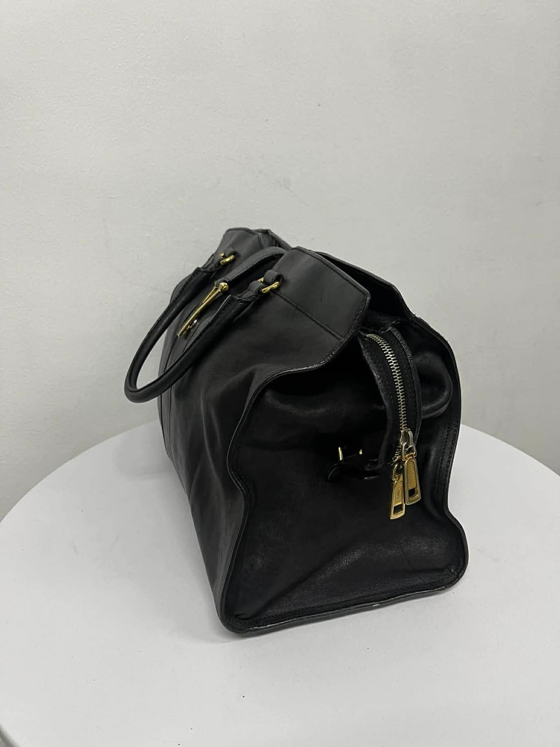 생로랑 카바시크 가죽 숄더 토트백 상품이미지2