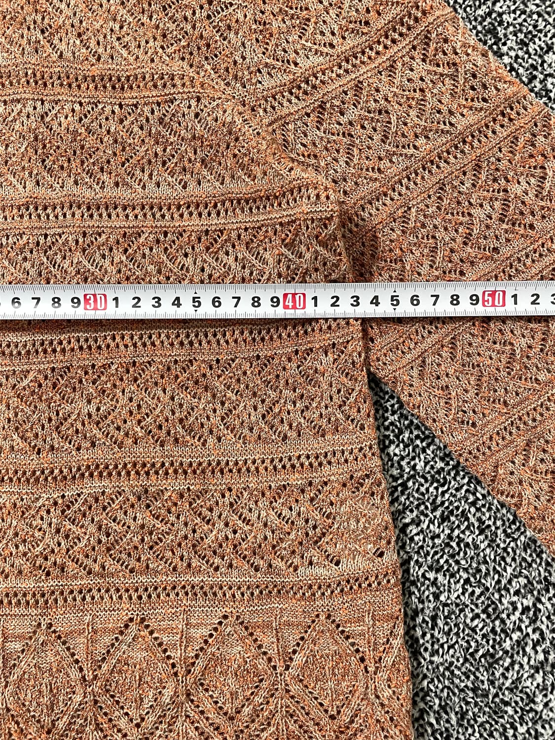 vinteちきゅ. JPN ROGICA 여름 니트 가디건 울 모리걸 상품이미지5