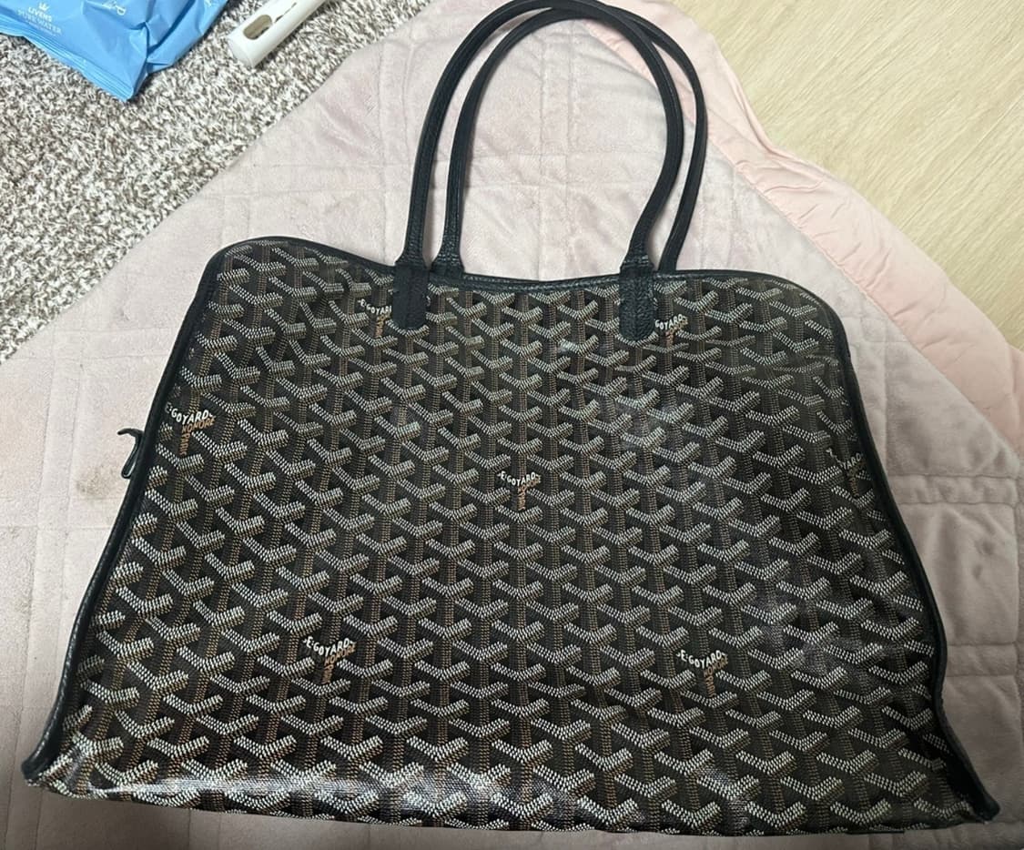 고야드 하디백 블랙 속지갑 파우치 없음 상품이미지1