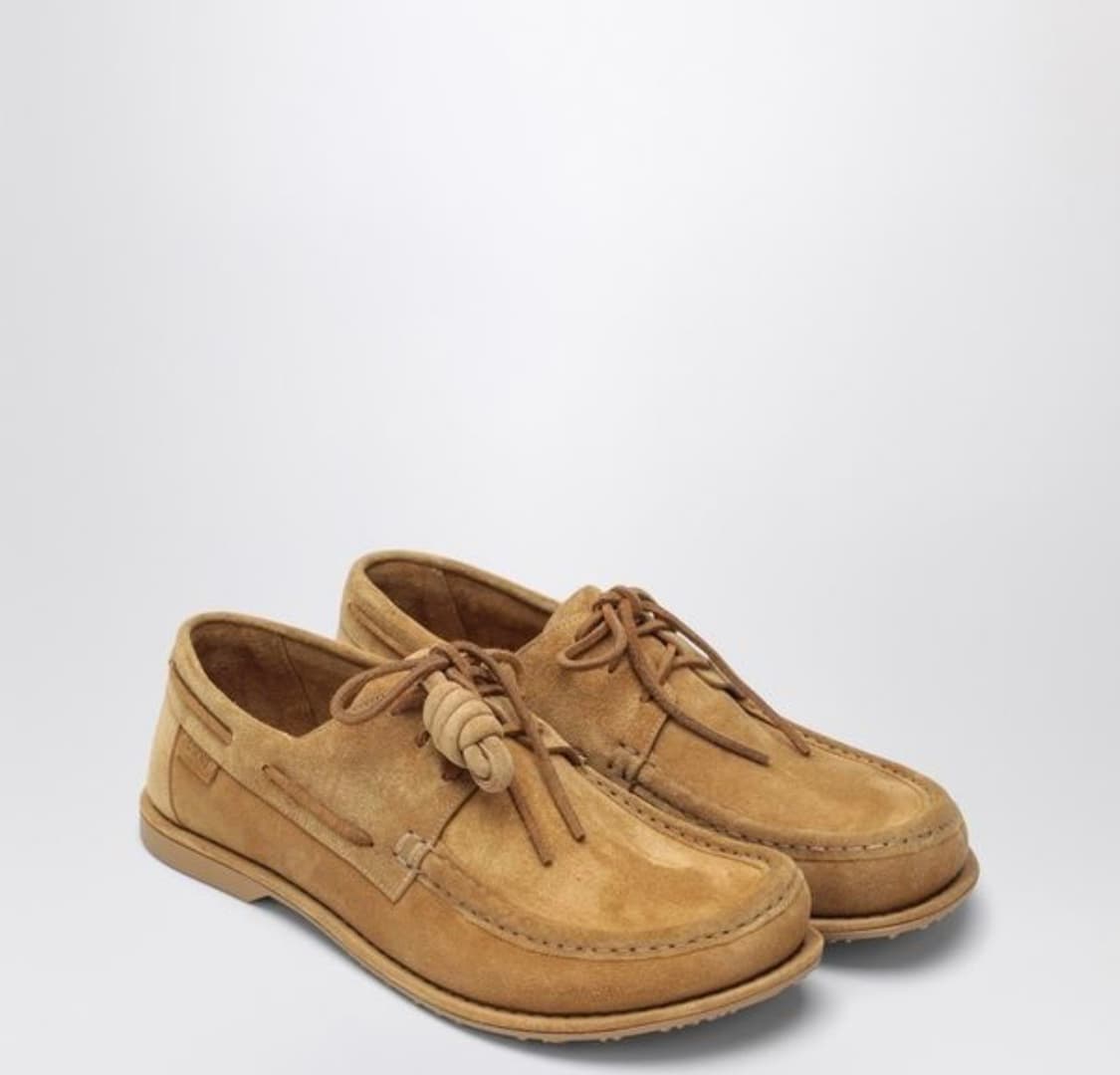 로에베 브라운 스웨이드 보트슈즈 44 상품이미지2