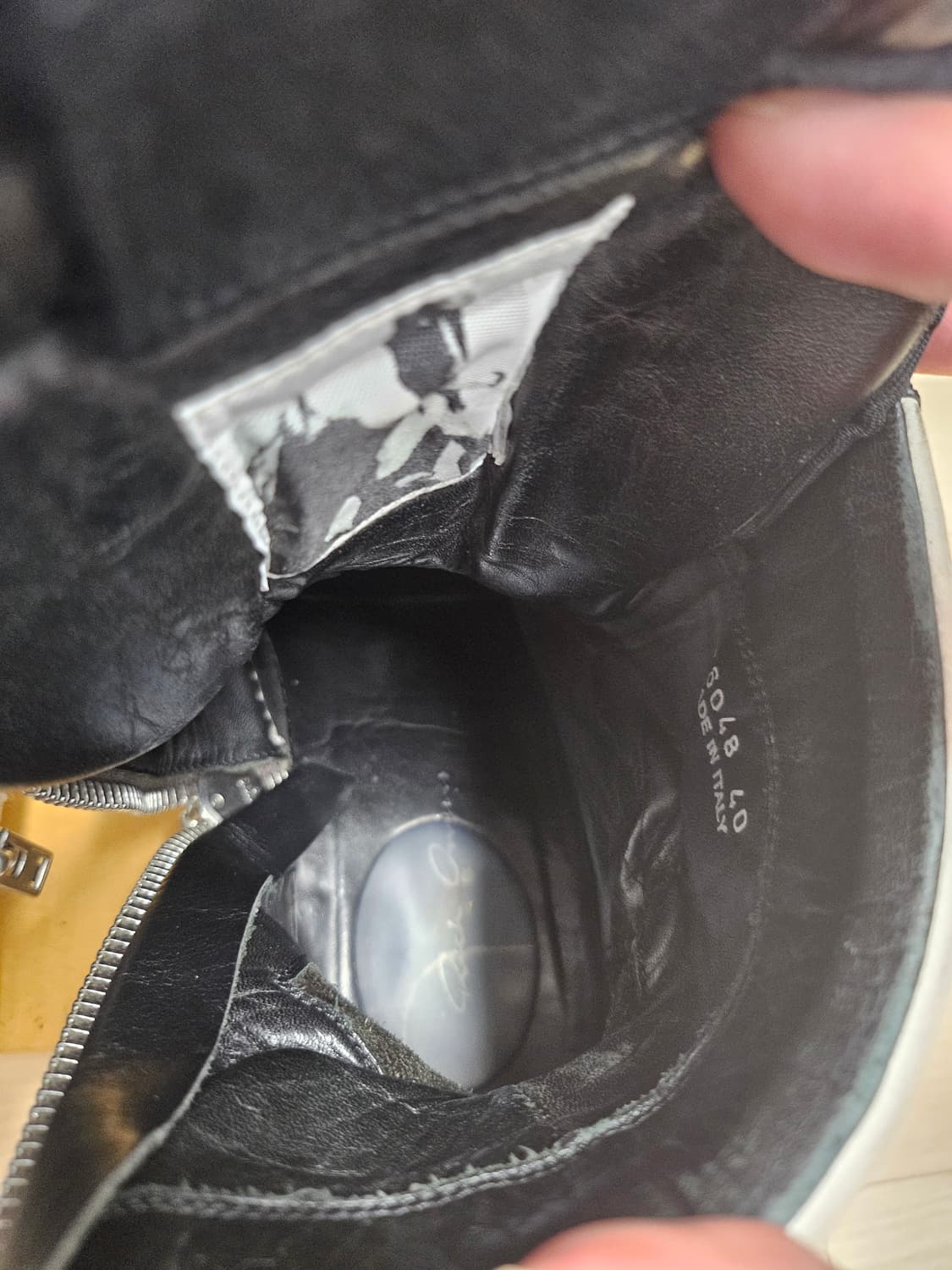 40)릭오웬스 지오바스켓 모노크롬 상품이미지6