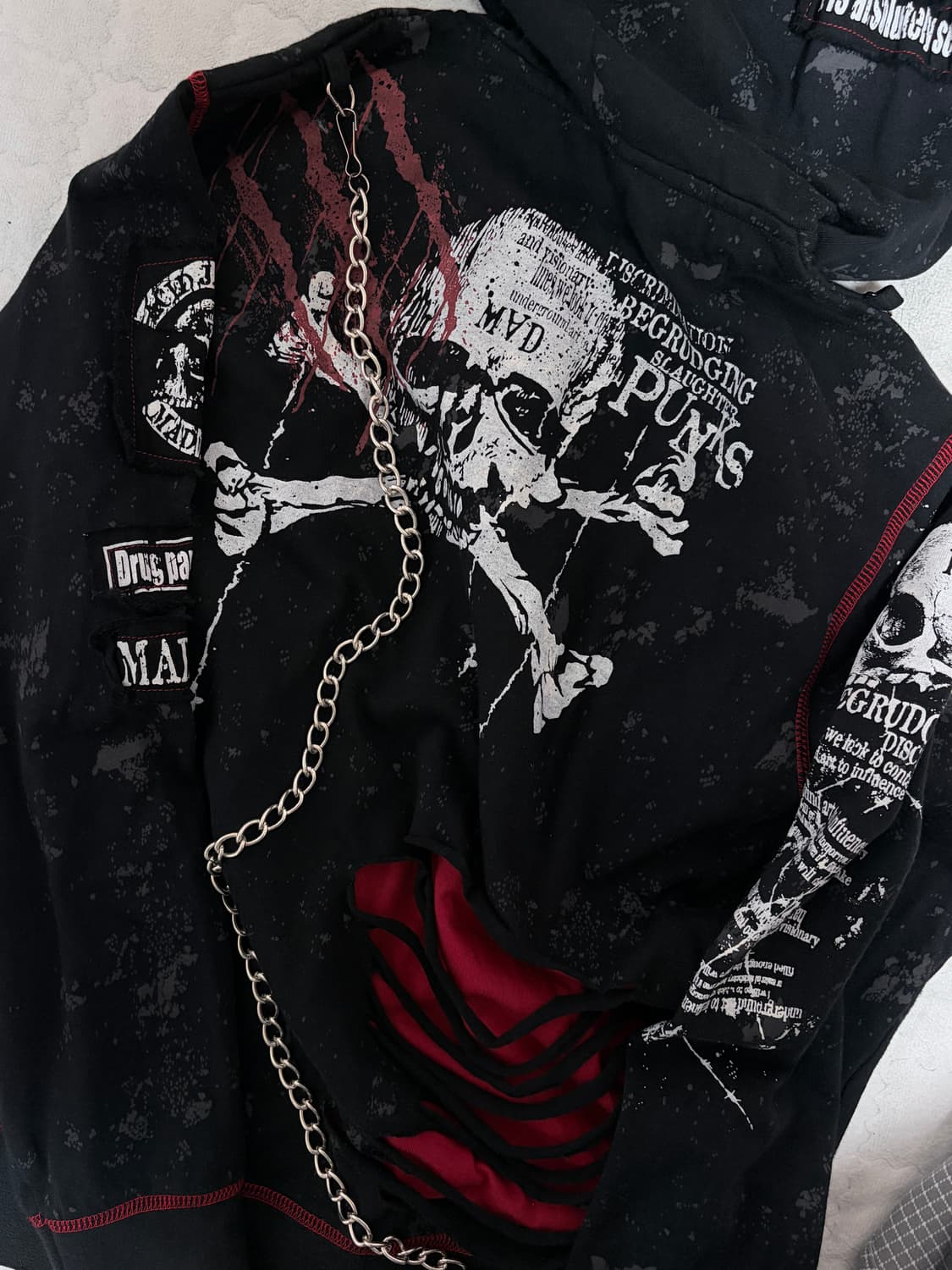 매드펑크 후드집업 상품이미지2