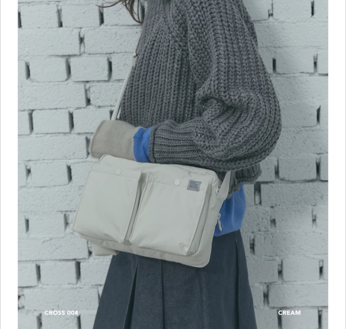 스위치 city boys cross 004 cream 크로스백 상품이미지2