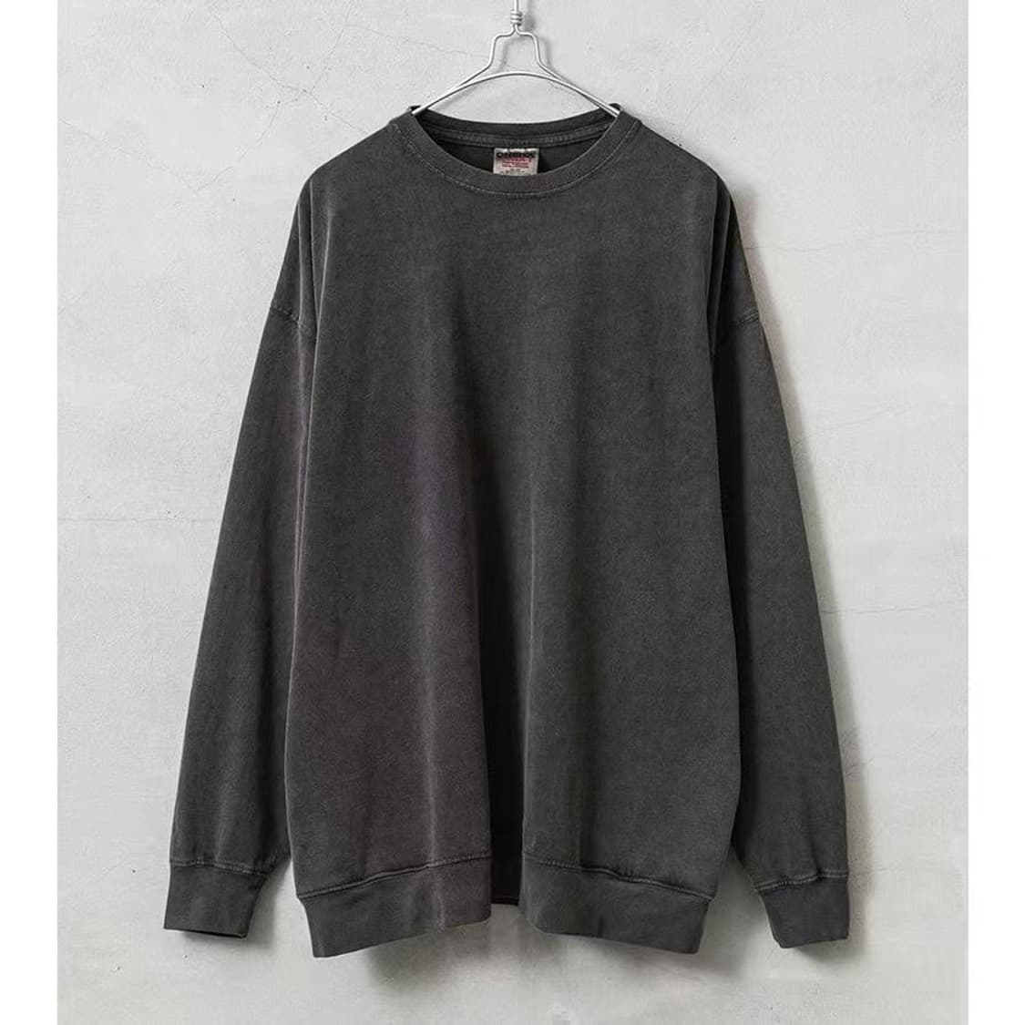 오네이타 무지 히든포켓 맨투맨 상품이미지2