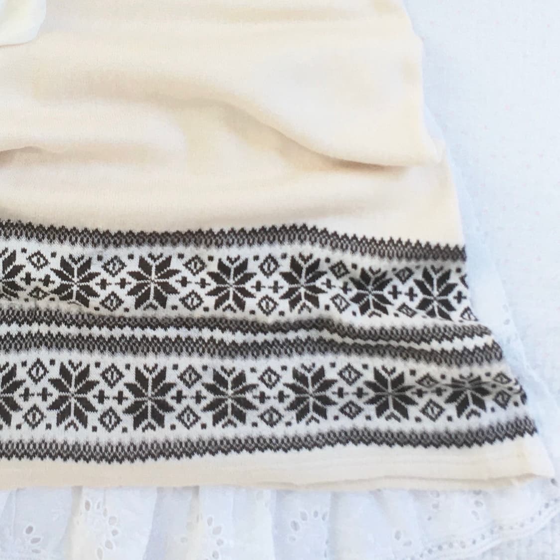 Maple feels /아이보리 니트 원피스 민소매니트 모리룩민소매니트 상품이미지3