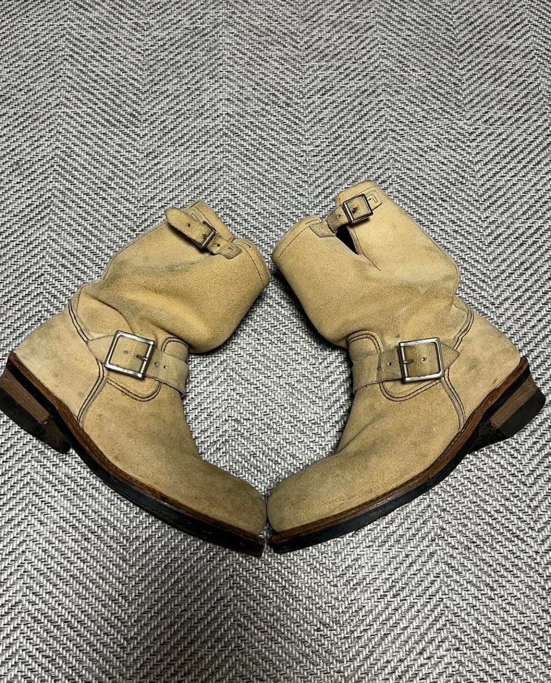 9.5D)레드윙 8268 러프아웃 엔지니어부츠 상품이미지1