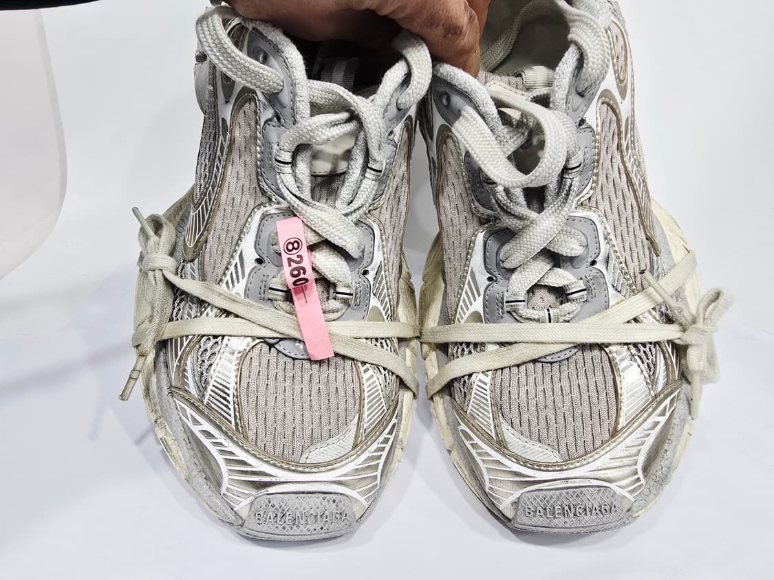 [E41] 발렌시아가 3xl 에그쉘 라이트 베이지 스니커즈 상품이미지2