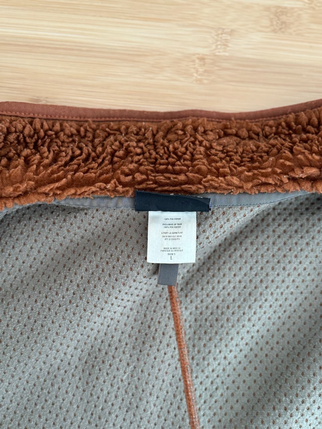 파타고니아 patagonia 딥파일 카키 브라운컬러 L 상품이미지3