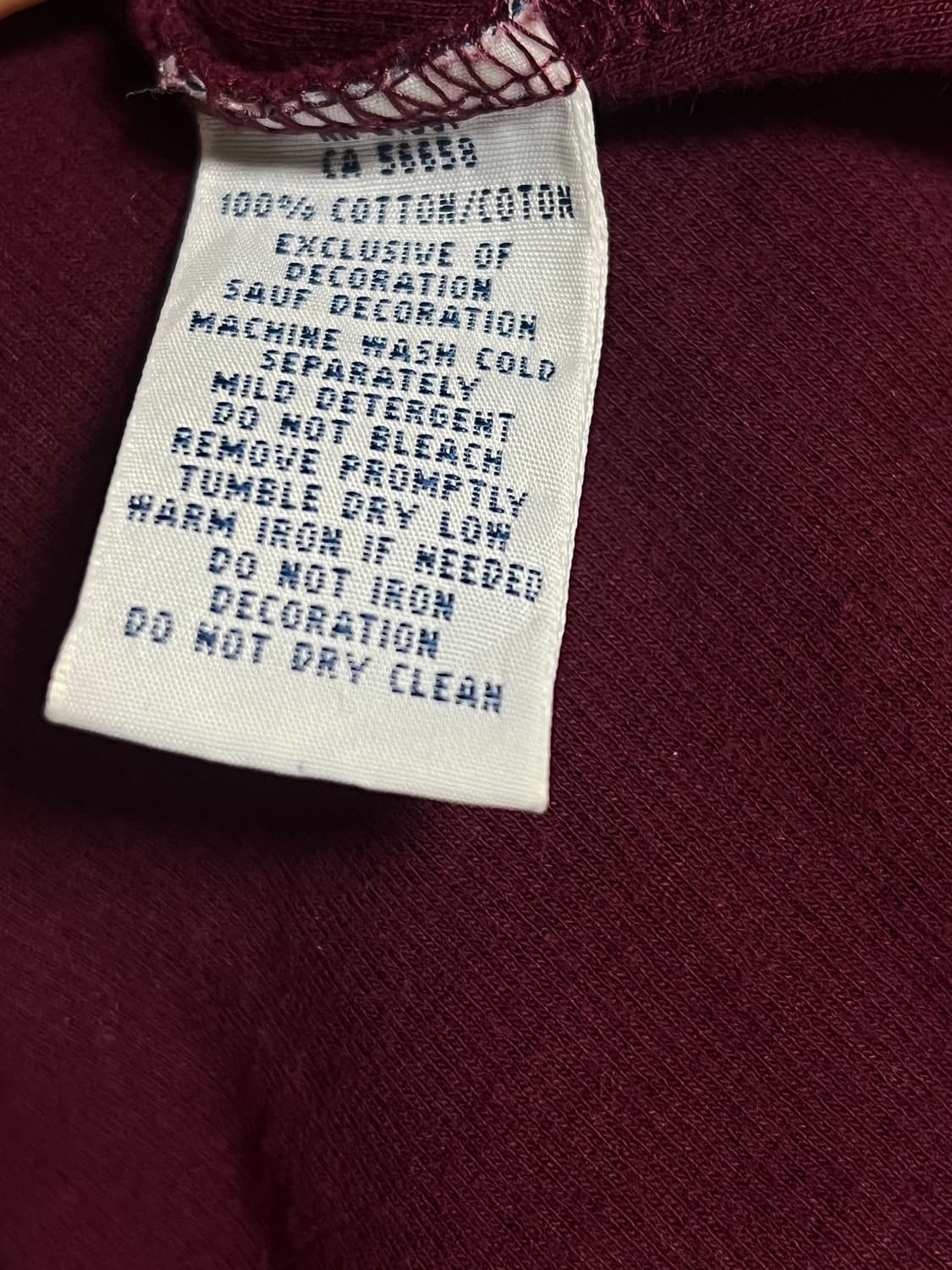 폴로 버건디 하프집업 니트 105~110(L~XL) 상품이미지6