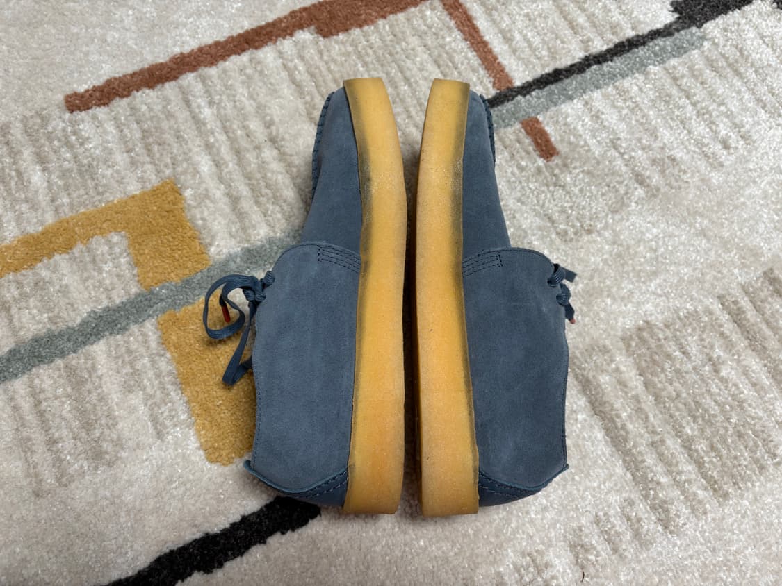 클락스 트락컵 라이트 블루 스웨이드 상품이미지2