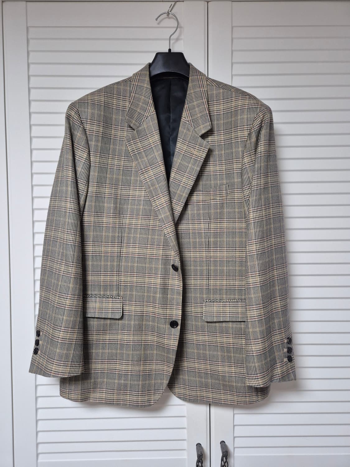 (L)토니웩 시그니처 2버튼 글렌체크 싱글 블레이저 상품이미지2