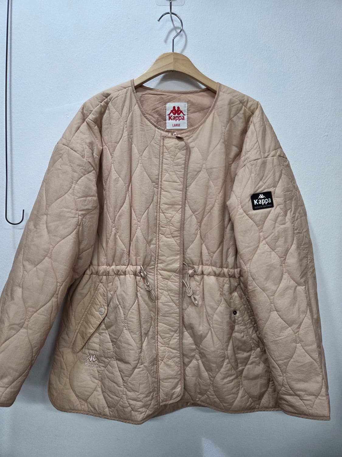 카파 퀼팅 자켓 L사이즈 핑크 상품이미지1