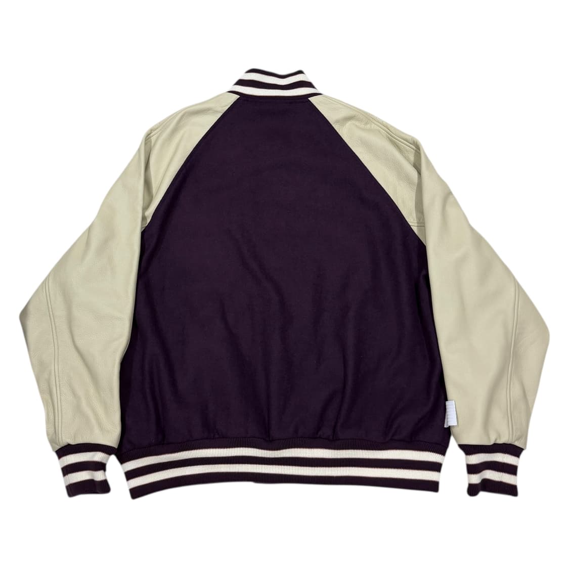 디스이즈네버댓 래글런 바시티 자켓 퍼플 L 상품이미지2