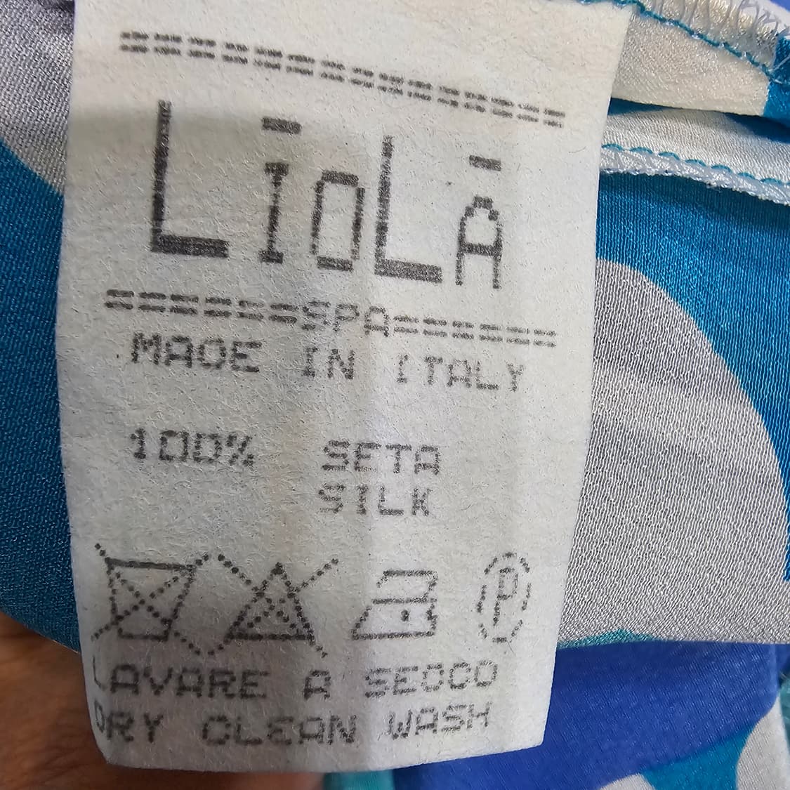 Liola  이태리  실크 원피스 상품이미지3