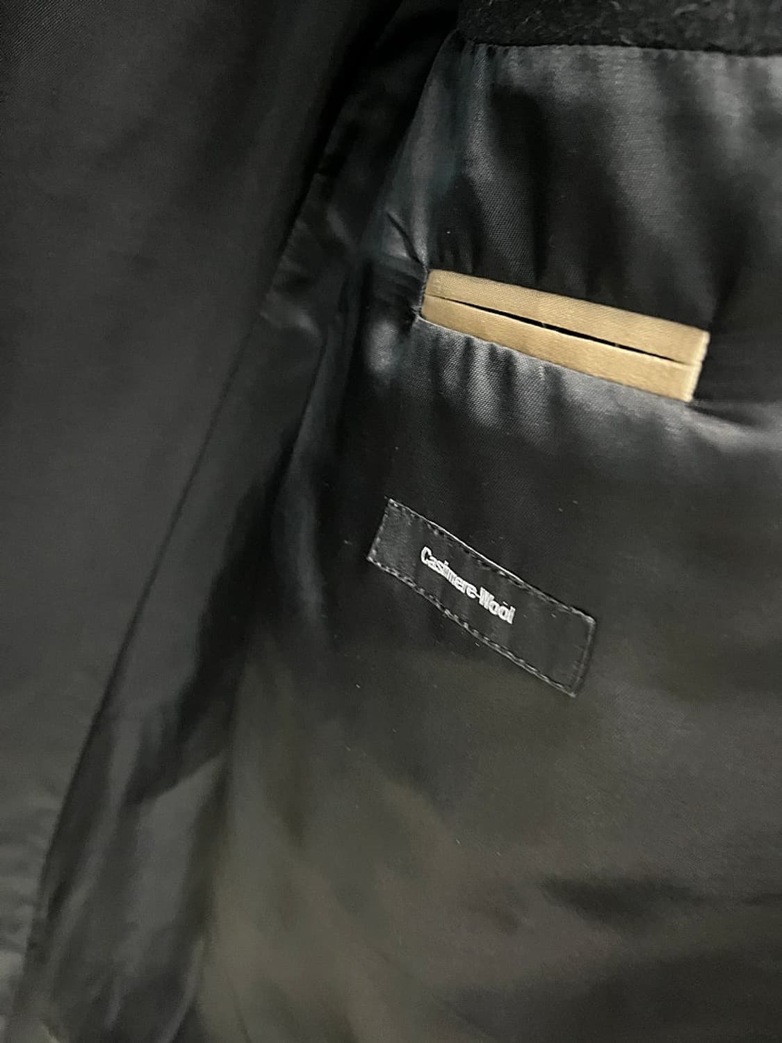 100-105) 휴고보스 울 캐시미어 코트  상품이미지6