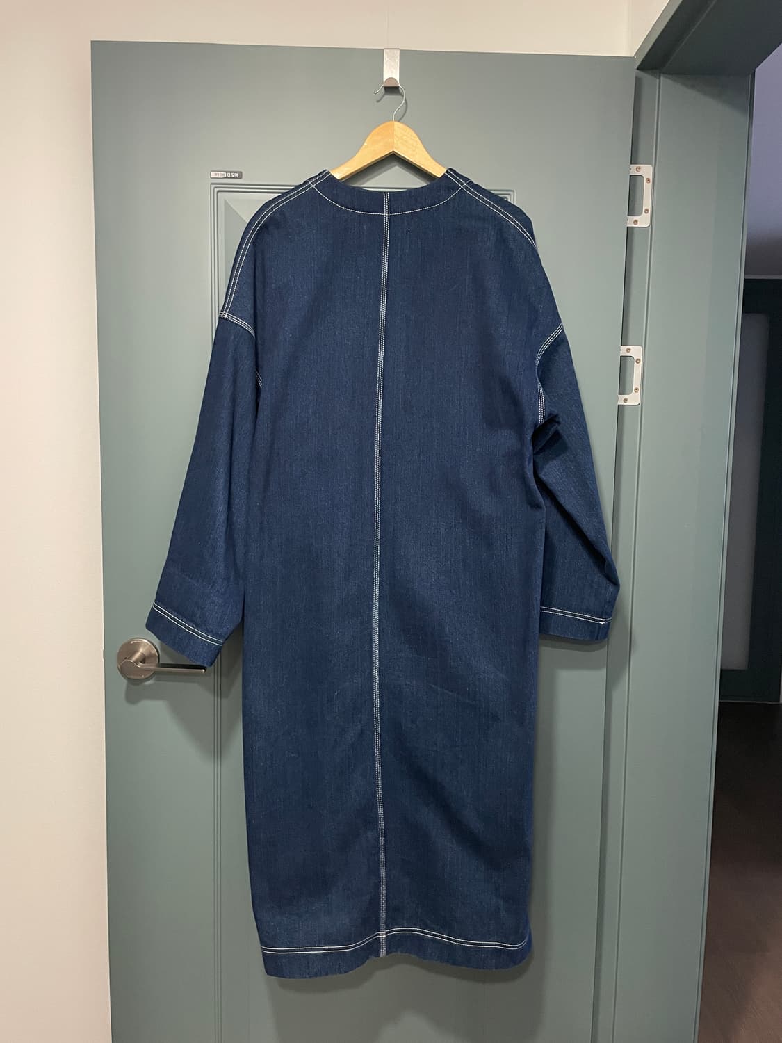 Acne Studios 데님 롱 코트 상품이미지2